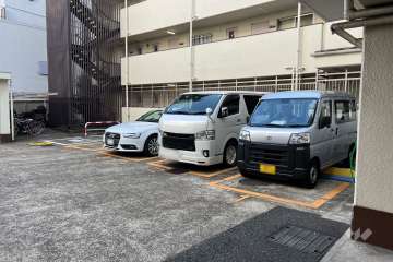 敷地内のコインパーキング