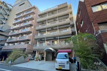 中銀マーブルマンシオン新宿5丁目の外観（北東側から）