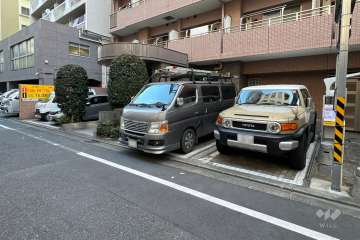 敷地内にあるタイムパーキング