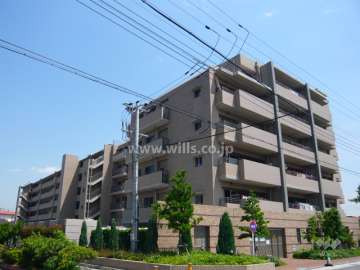 プラウド東園田の外観（北西側から）