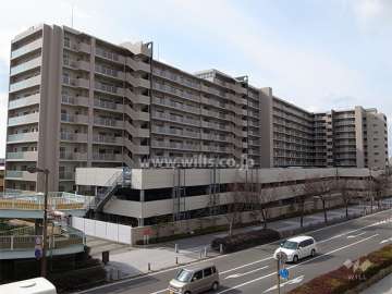 レスタージュ橘通り緑彩館の外観（北東側から）