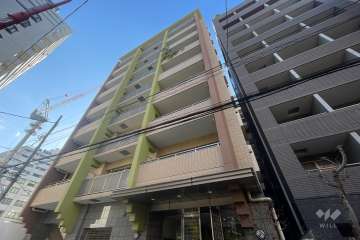 パレステュディオ新宿御苑の外観（北東側から）