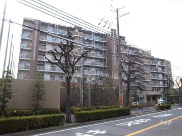 サンマンションアトレ尼崎波洲アベニューの外観（北側から）