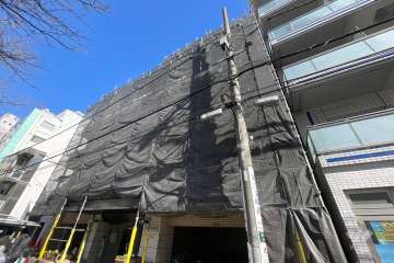 グローイン新宿御苑の外観（南西側から）