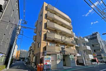 アマヴェル神楽坂の外観（北西側から）