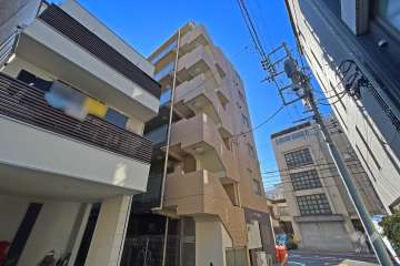 アマヴェル神楽坂の外観（北東側から）