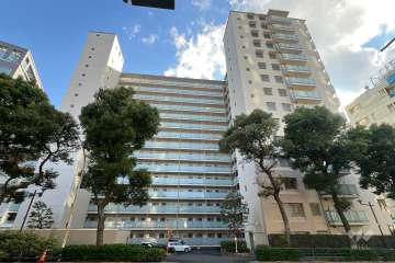 飯田橋第二パークファミリアの外観（北東側から）