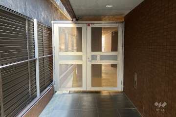 駐輪場の出入り口