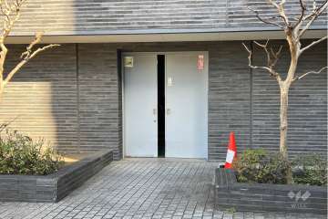 駐輪場の出入り口　