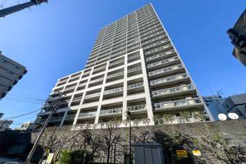 神楽坂アインスタワーの外観（南東側から）