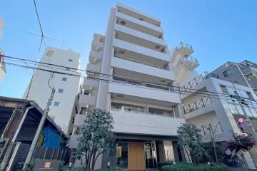 サンライズ神楽坂（水道町）の外観（北東側から）