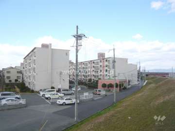 東園田団地の全景