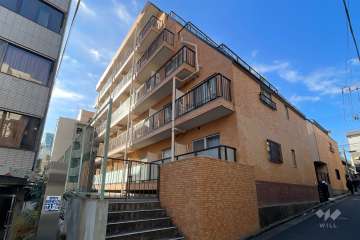 ライオンズマンション西新宿第５の外観（北東側から）