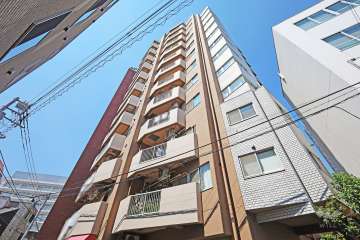 藤和西新宿コープの外観（南側から）