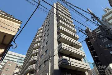 東建ニューハイツ西新宿の外観（南西側から）