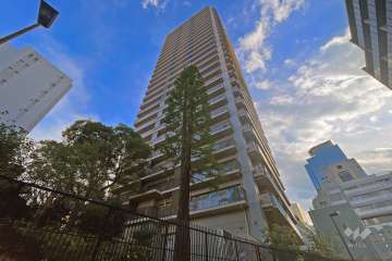 パークタワー西新宿エムズポートの外観（北西側から）