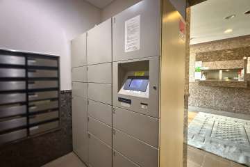 宅配ボックスと共用ポスト