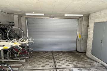 駐車場の出入り口