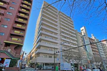 新宿パークサイド永谷の外観（南東側から）