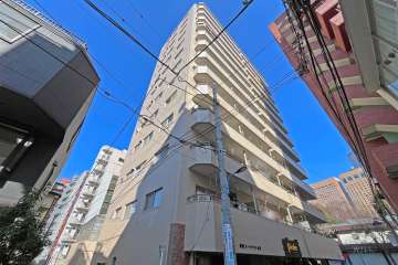 新宿パークサイド永谷の外観（南西側から）