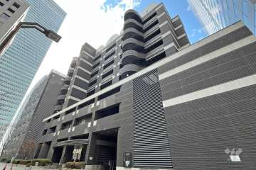 新宿アイランドレジデンスの外観（北西側から）