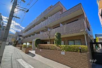 菱和パレス早稲田の外観（北東側から）