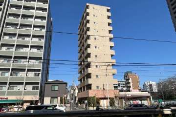 ステージファースト西早稲田の外観（南西側から）