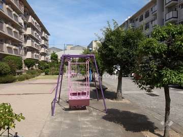 30号棟すぐ北側にある公園