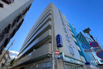 パシフィック早稲田の外観（北東側から）