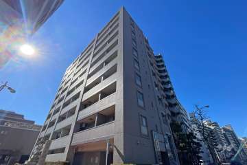 日神デュオステージ早稲田の外観（北東側から）