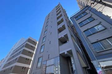 日神デュオステージ早稲田の外観（北東側から）