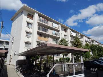 杭瀬第七団地27号棟の外観（南東側から）