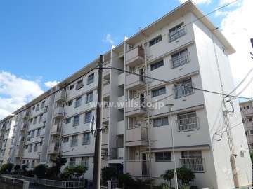 杭瀬第七団地27号棟の外観（北西側から）