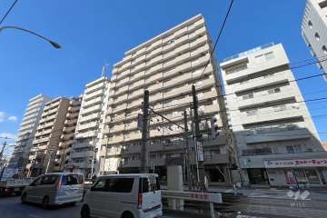 朝日シティパリオ西早稲田館の外観（南側から）