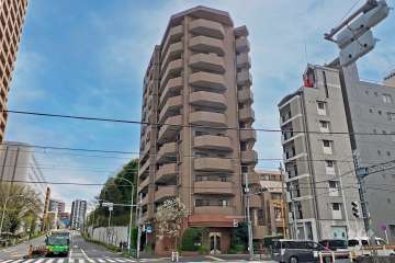 ネオマイム西早稲田パークスの外観（北東側から）