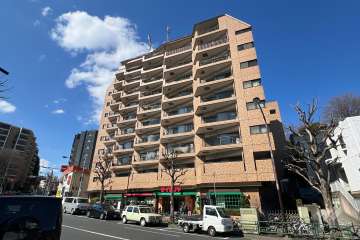 パシフィック西早稲田の外観（南側から）