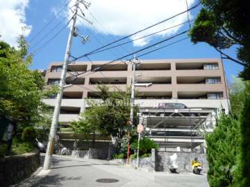 アンビエント雲雀丘花屋敷の外観（南側から）