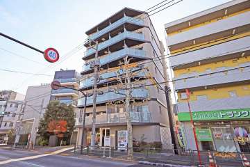 ディアレイシャス落合南長崎の外観（北西側から）