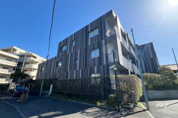 パークコート神楽坂の外観（北側から）