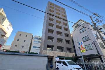OLIO早稲田の外観（北東側から）