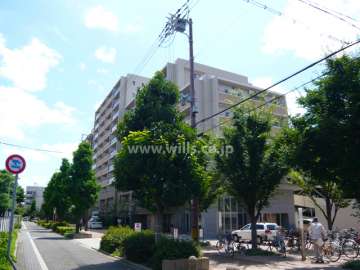 ライオンズスクエア塚口アバンティアの外観（北東側から）