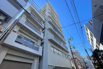 早稲田スカイマンションの外観（北東側から）