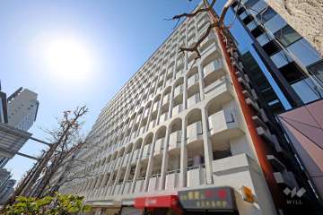 ヴァン・ベール新宿の外観（北東側から）