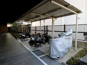 バイク置場