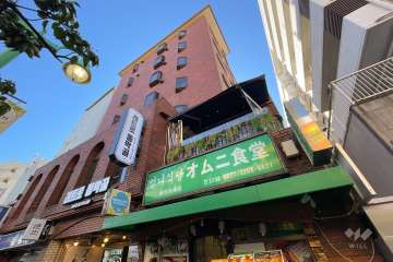 サンハイム大久保の外観（北西側から）