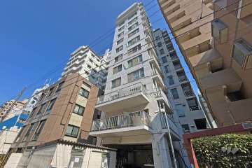 新宿第2アルプスマンションの外観（南西側から）