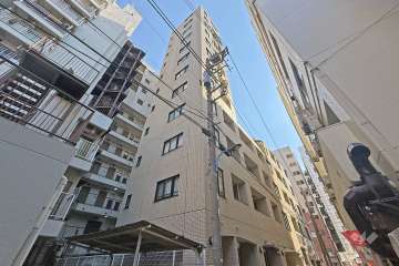 アルカーデンシティリンクス新宿の外観（北西側から）