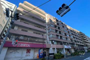 第２３宮庭マンションの外観（南東側から）