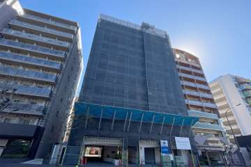マンションヴィップ新宿御苑の外観（北西側から）　