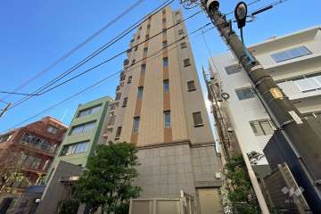 グラーサ神楽坂の外観（北西側から）
